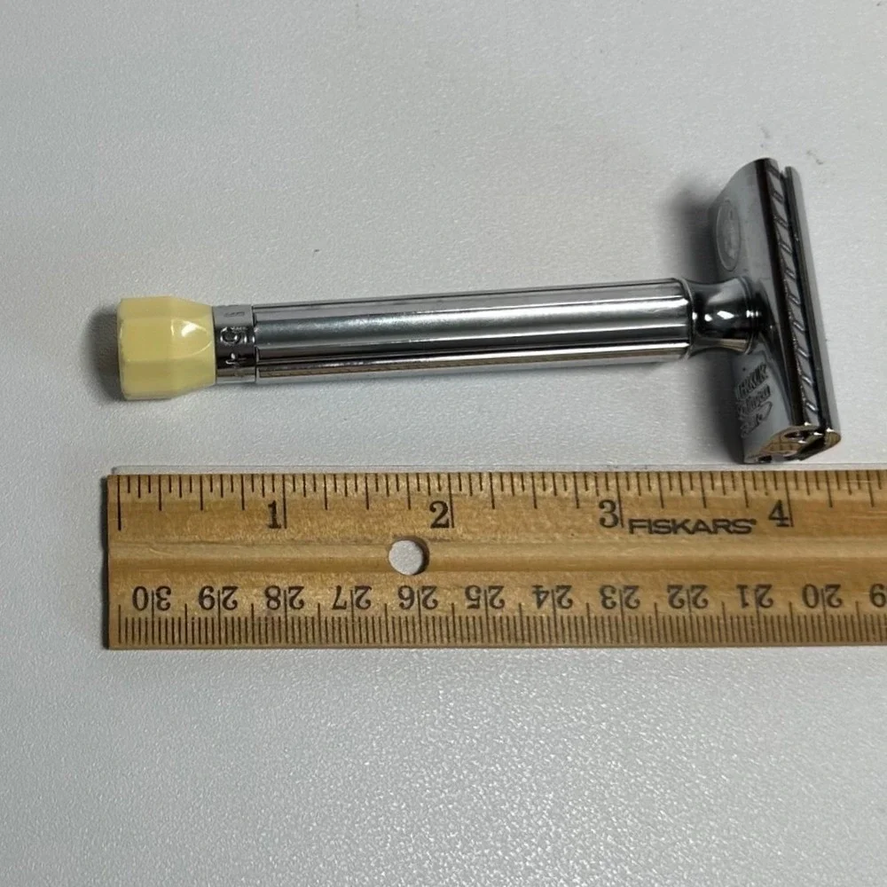 MERKUR Adjustable‎ Safety Razor Made in Solingen Germany Vtg 1970's RARE